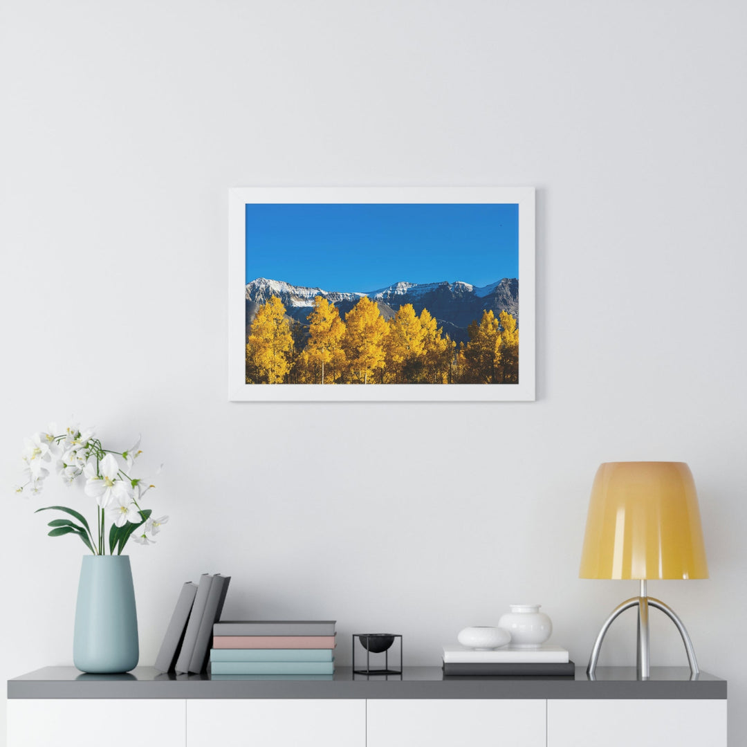 Golden Glow - Framed Print - Visiting This World