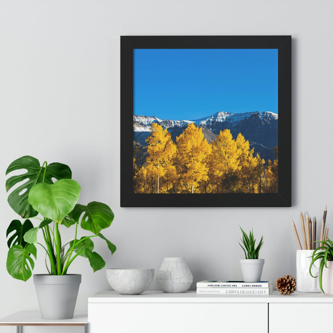 Golden Glow - Framed Print - Visiting This World