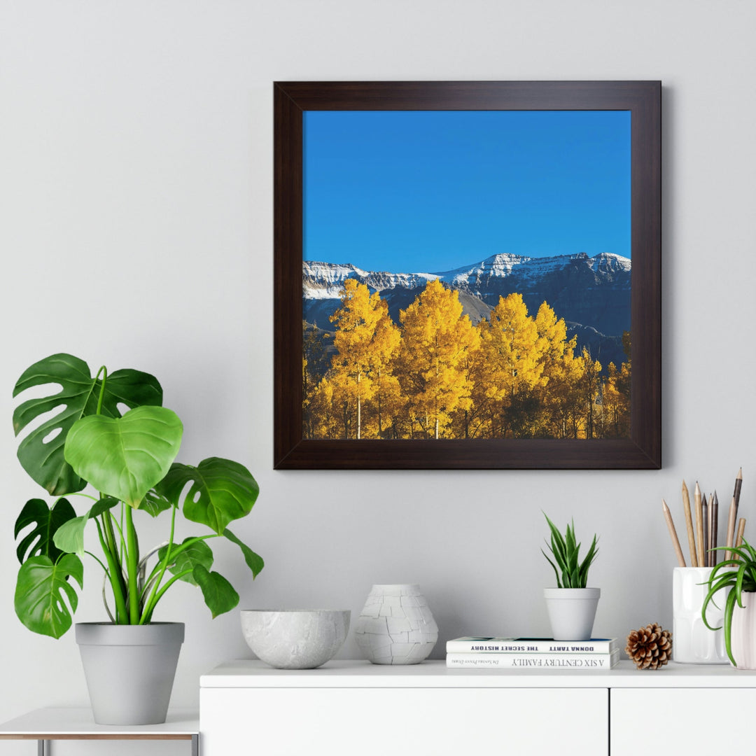 Golden Glow - Framed Print - Visiting This World