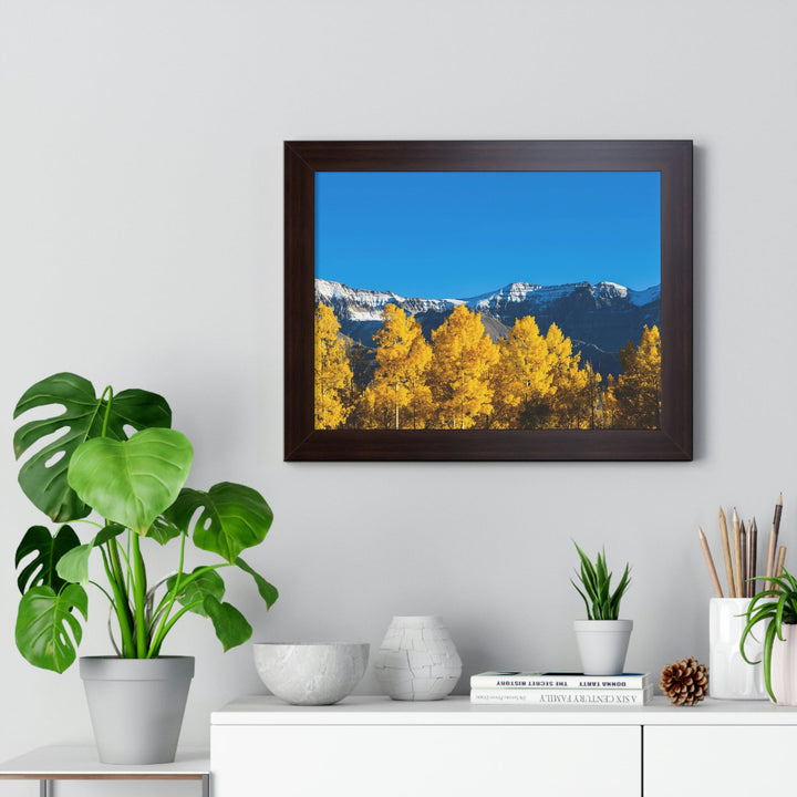 Golden Glow - Framed Print - Visiting This World