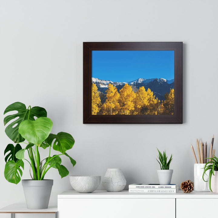 Golden Glow - Framed Print - Visiting This World