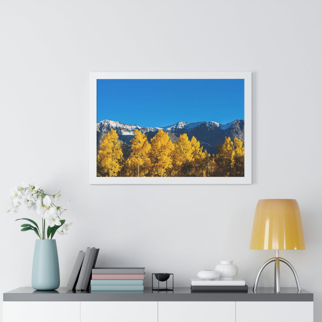 Golden Glow - Framed Print - Visiting This World