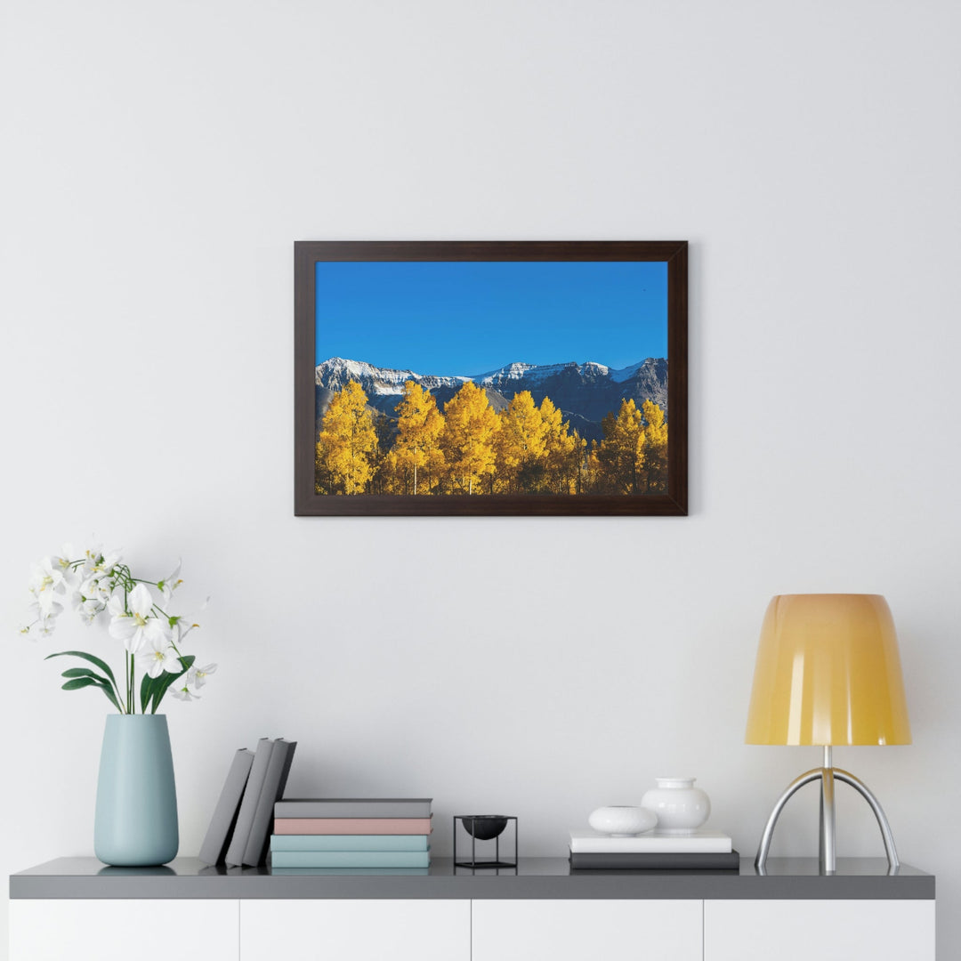 Golden Glow - Framed Print - Visiting This World