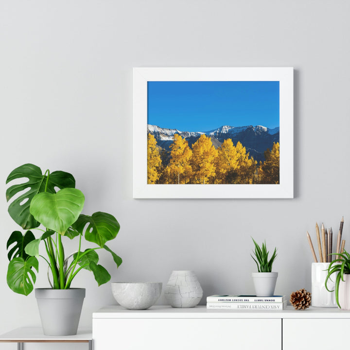 Golden Glow - Framed Print - Visiting This World