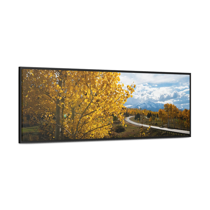 Golden Sunshine - Canvas with Frame - Visiting This World