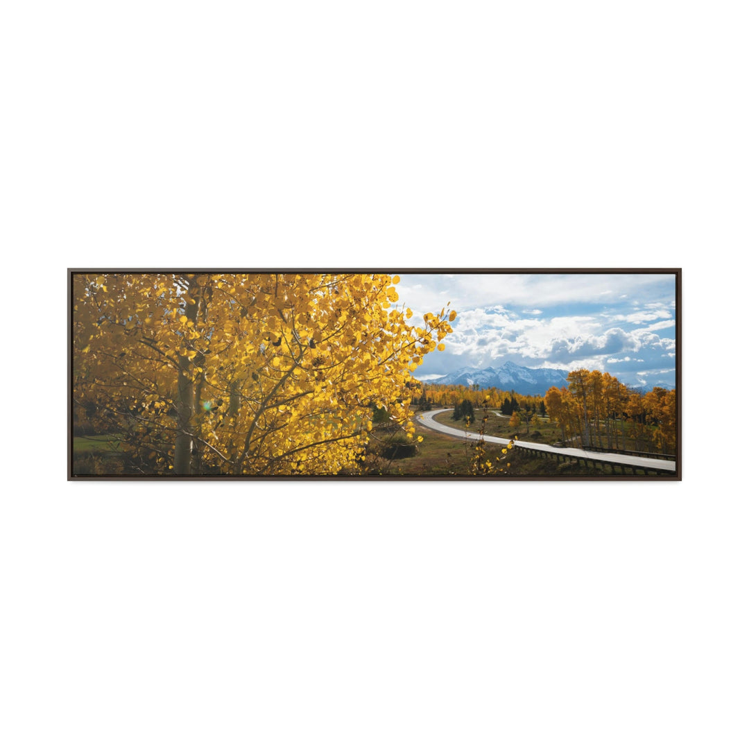 Golden Sunshine - Canvas with Frame - Visiting This World