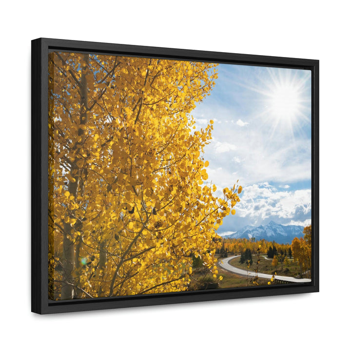 Golden Sunshine - Canvas with Frame - Visiting This World