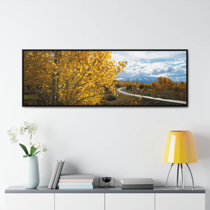 Golden Sunshine - Canvas with Frame - Visiting This World