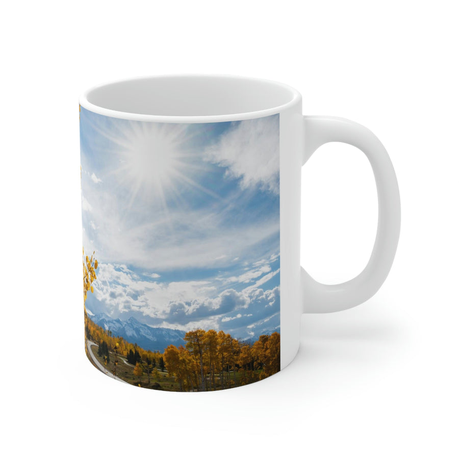 Golden Sunshine - Ceramic Mug 11oz - Visiting This World