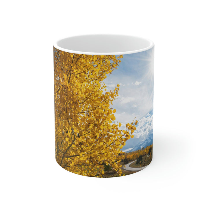 Golden Sunshine - Ceramic Mug 11oz - Visiting This World