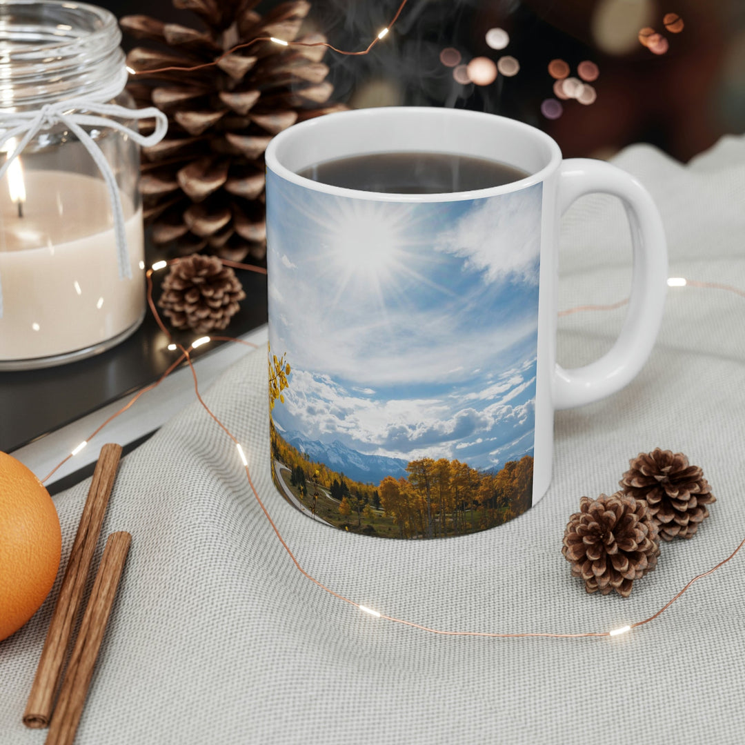 Golden Sunshine - Ceramic Mug 11oz - Visiting This World