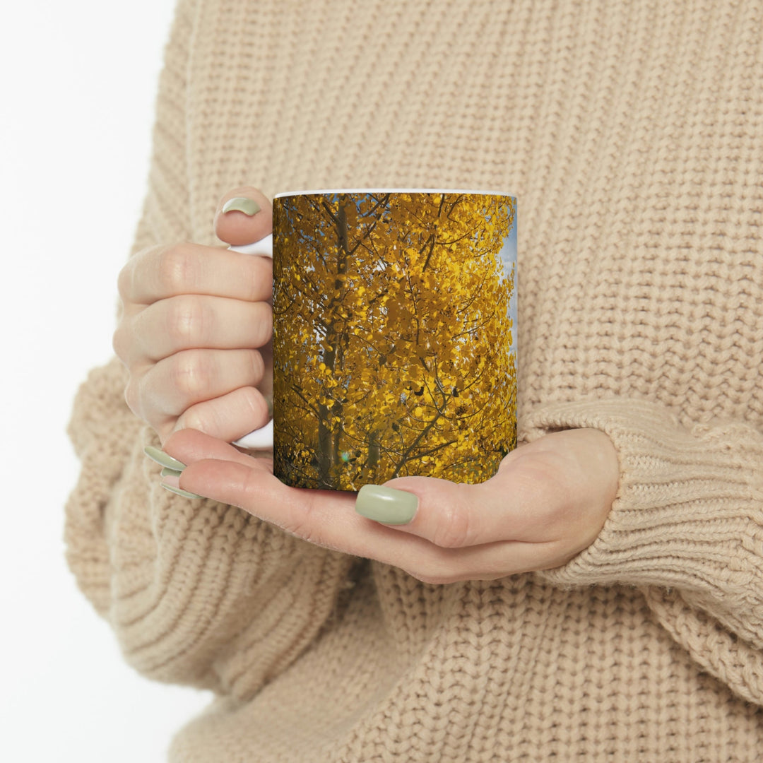 Golden Sunshine - Ceramic Mug 11oz - Visiting This World