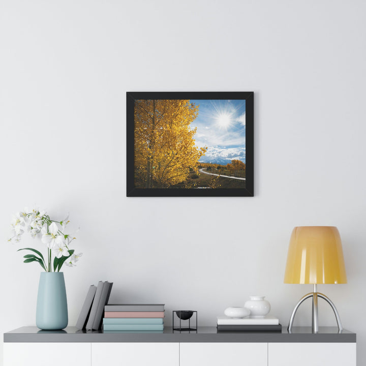 Golden Sunshine - Framed Print - Visiting This World