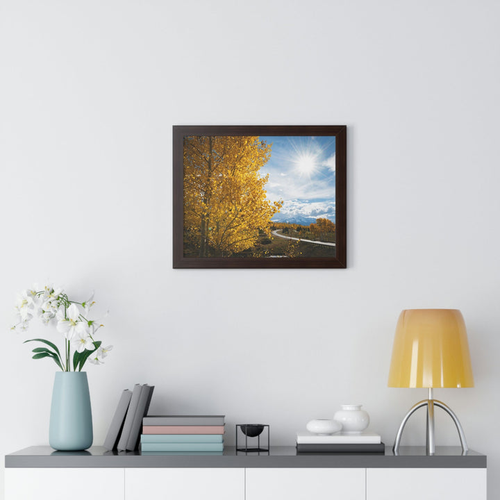 Golden Sunshine - Framed Print - Visiting This World