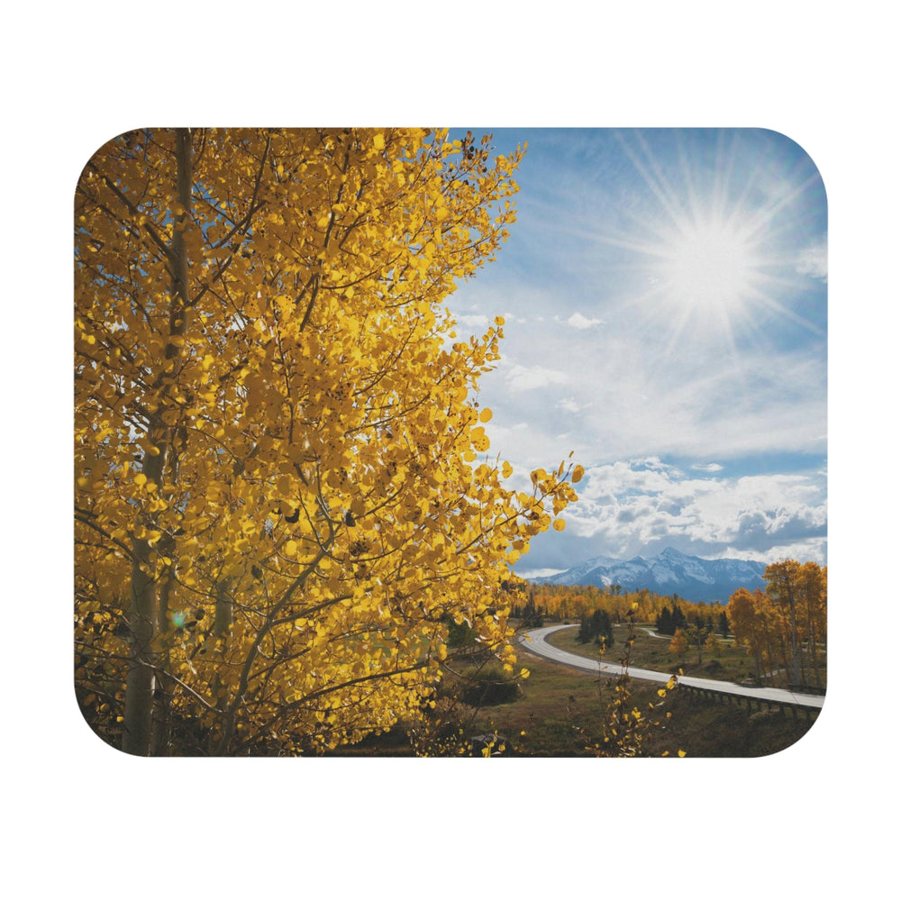 Golden Sunshine - Mouse Pad (Rectangle) - Visiting This World