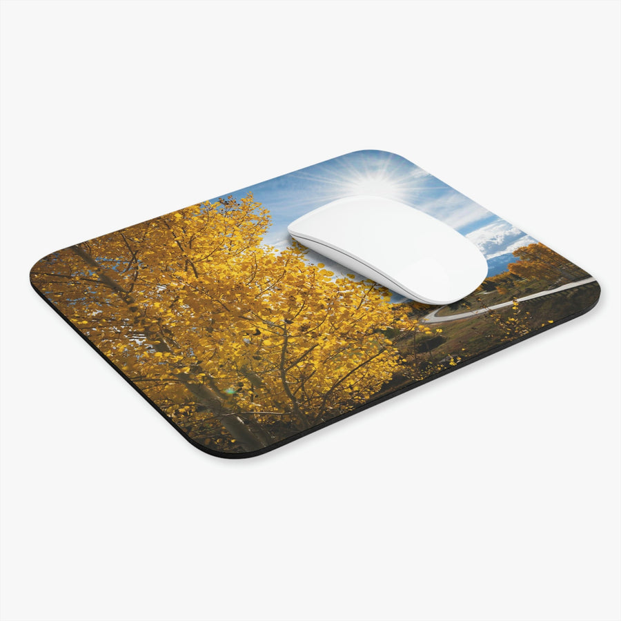 Golden Sunshine - Mouse Pad (Rectangle) - Visiting This World