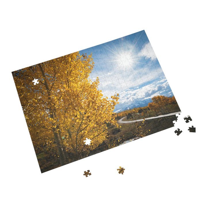 Golden Sunshine - Nature Puzzle (96, 252, 500, 1000-Piece) - Visiting This World