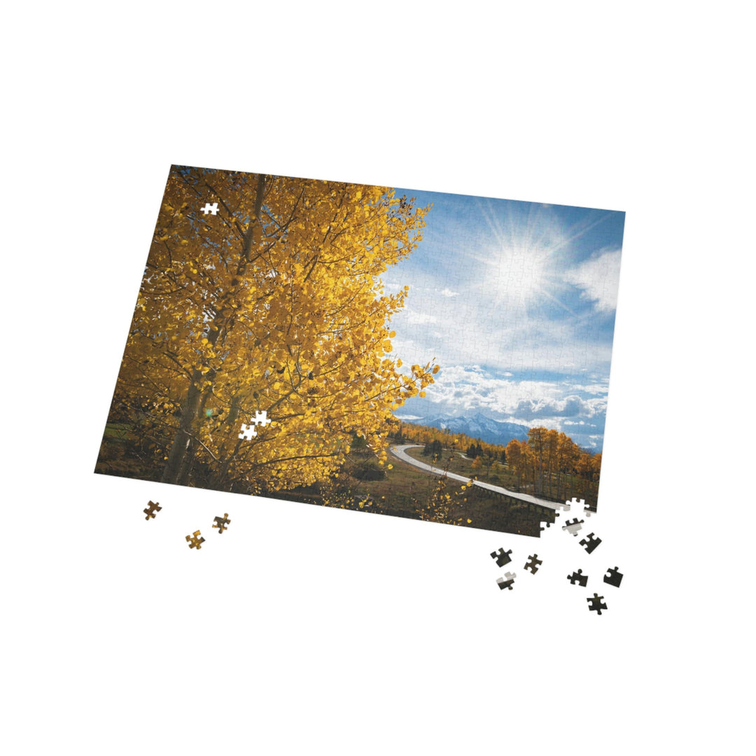 Golden Sunshine - Nature Puzzle (96, 252, 500, 1000-Piece) - Visiting This World