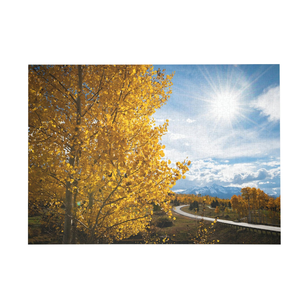 Golden Sunshine - Nature Puzzle (96, 252, 500, 1000-Piece) - Visiting This World