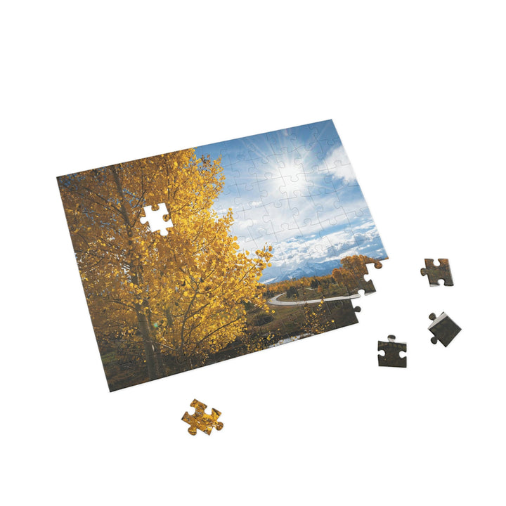 Golden Sunshine - Nature Puzzle (96, 252, 500, 1000-Piece) - Visiting This World