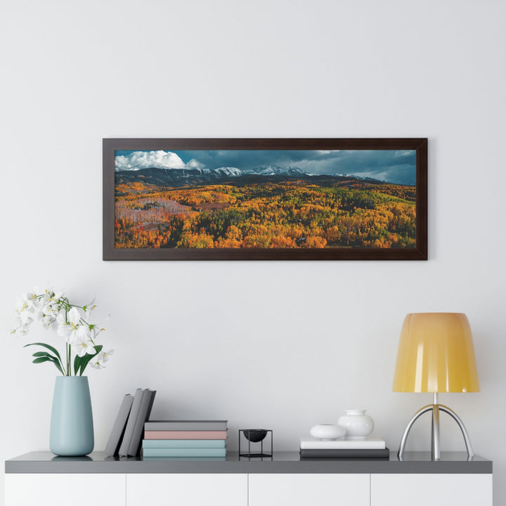 Golds of Autumn - Framed Print - Visiting This World