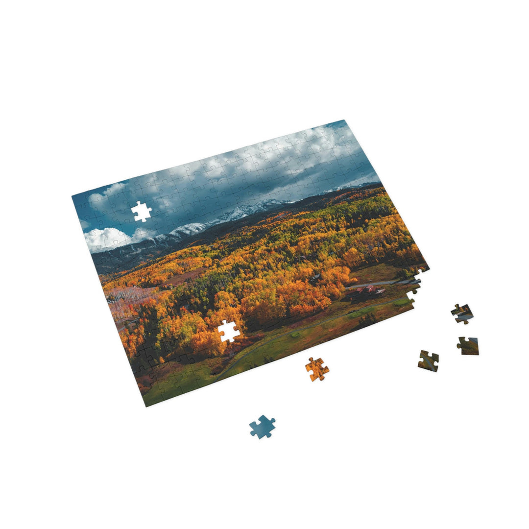 Golds of Autumn - Nature Puzzle (96, 252, 500, 1000-Piece) - Visiting This World