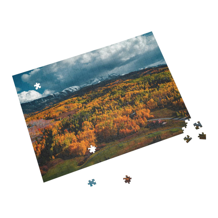 Golds of Autumn - Nature Puzzle (96, 252, 500, 1000-Piece) - Visiting This World