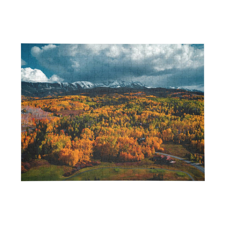 Golds of Autumn - Nature Puzzle (96, 252, 500, 1000-Piece) - Visiting This World