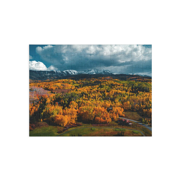 Golds of Autumn - Nature Puzzle (96, 252, 500, 1000-Piece) - Visiting This World