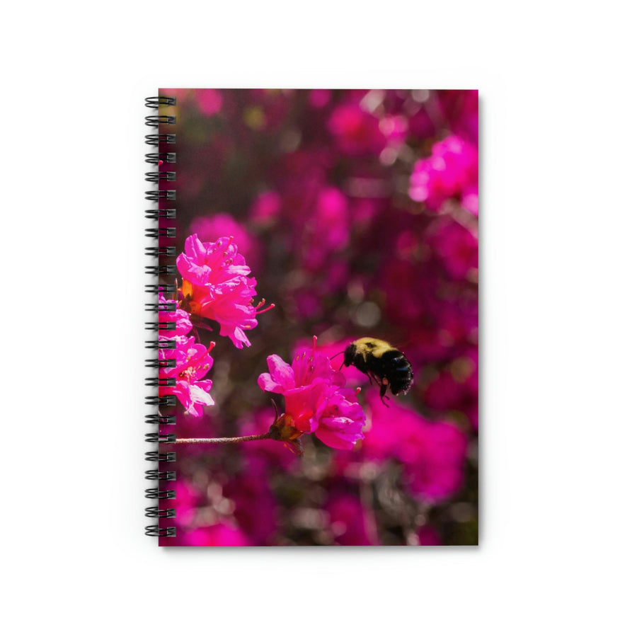 Hovering - Spiral Ruled Line Notebook - Visiting This World