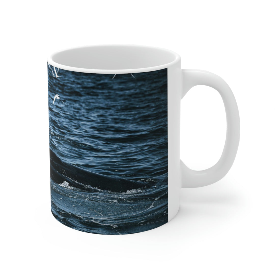 Humpback Hello - Ceramic Mug 11oz - Visiting This World