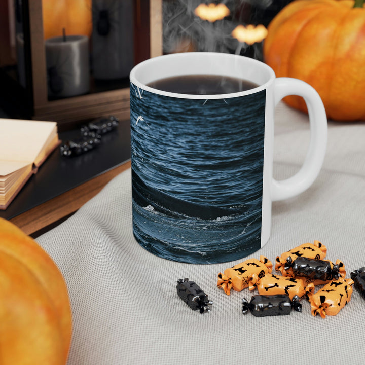 Humpback Hello - Ceramic Mug 11oz - Visiting This World