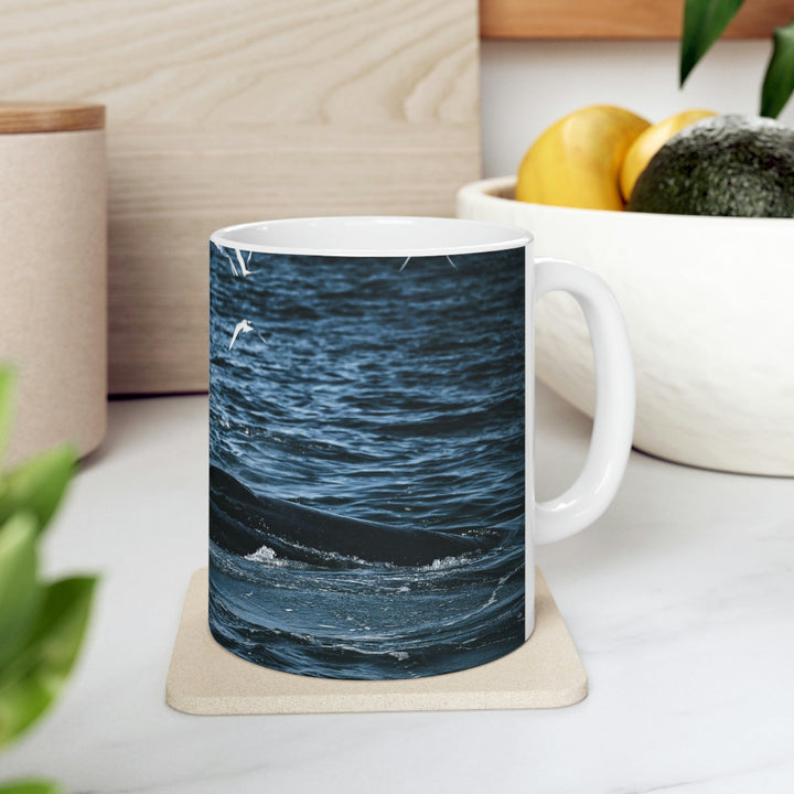 Humpback Hello - Ceramic Mug 11oz - Visiting This World