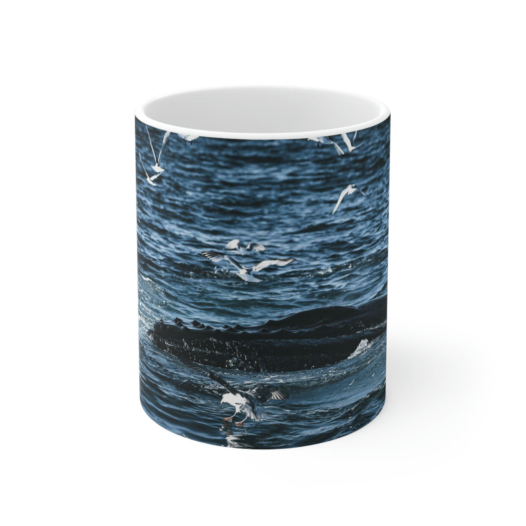 Humpback Hello - Ceramic Mug 11oz - Visiting This World