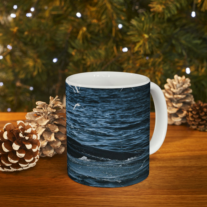 Humpback Hello - Ceramic Mug 11oz - Visiting This World