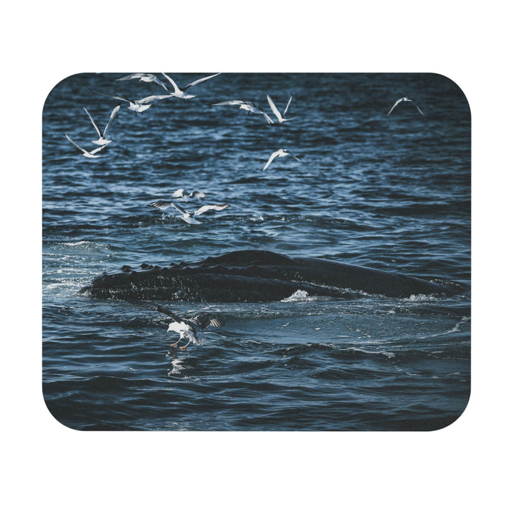 Humpback Hello - Mouse Pad (Rectangle) - Visiting This World