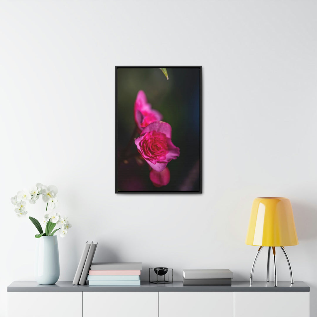 Hybrid Tea Rose - Canvas with Frame - Visiting This World