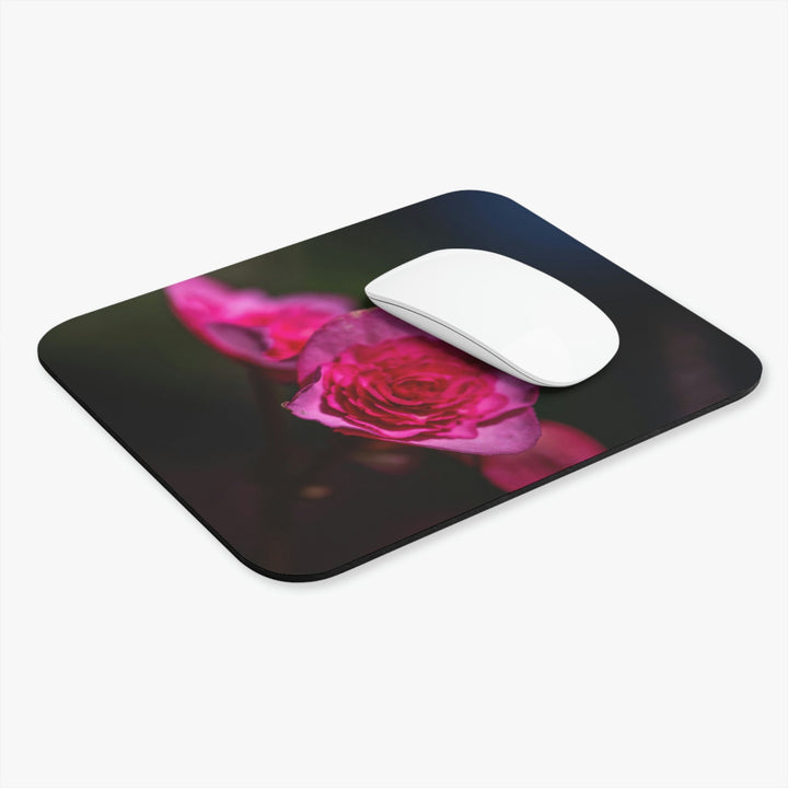 Hybrid Tea Rose - Mouse Pad (Rectangle) - Visiting This World