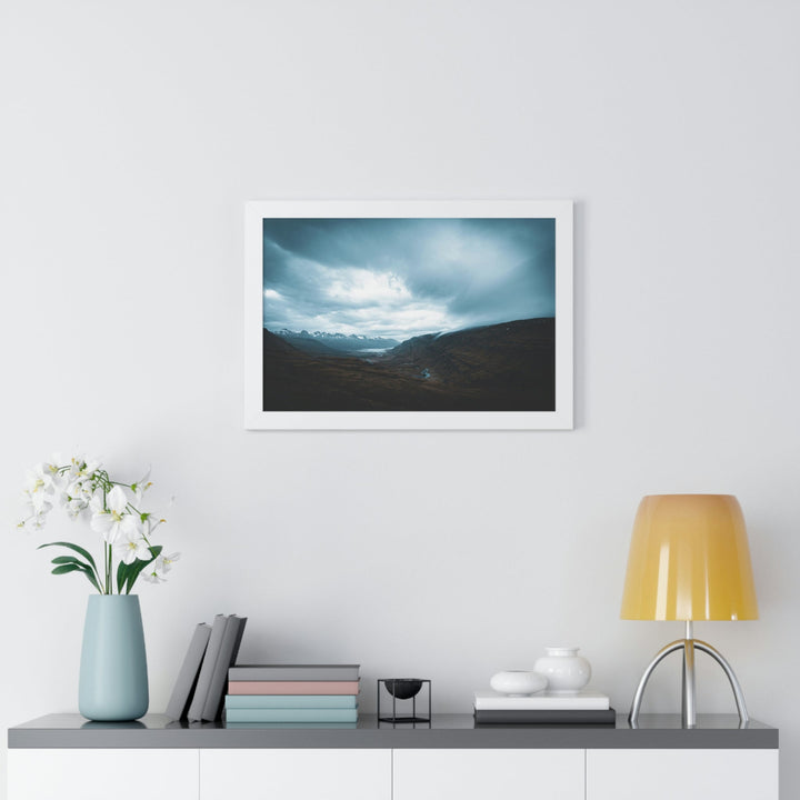 Icelandic Scene - Framed Print - Visiting This World