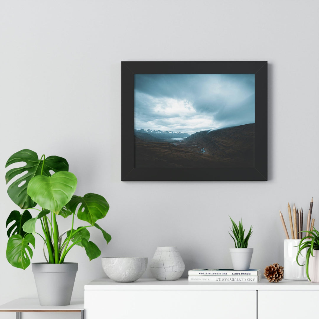 Icelandic Scene - Framed Print - Visiting This World