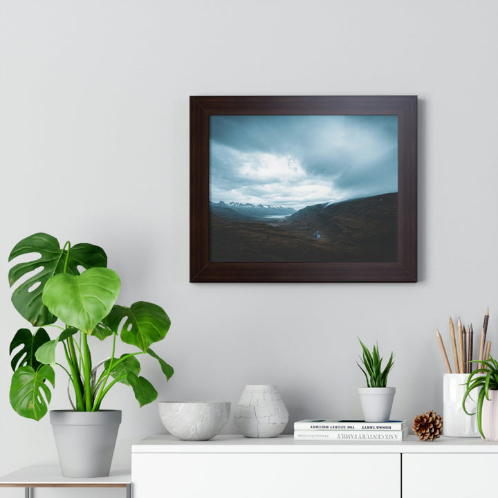 Icelandic Scene - Framed Print - Visiting This World