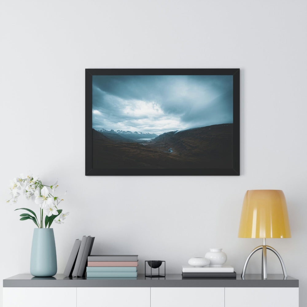 Icelandic Scene - Framed Print - Visiting This World