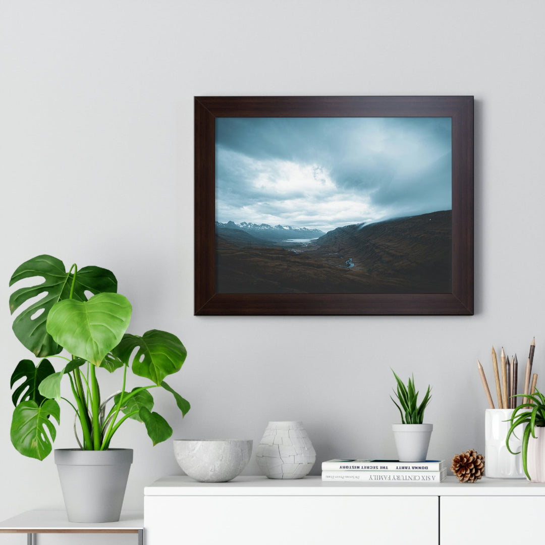 Icelandic Scene - Framed Print - Visiting This World