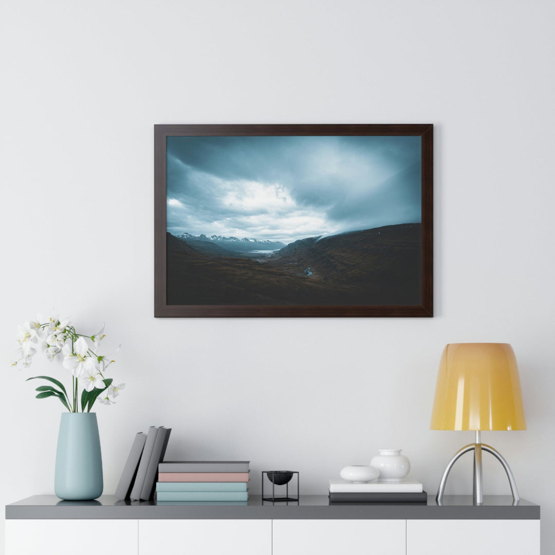 Icelandic Scene - Framed Print - Visiting This World