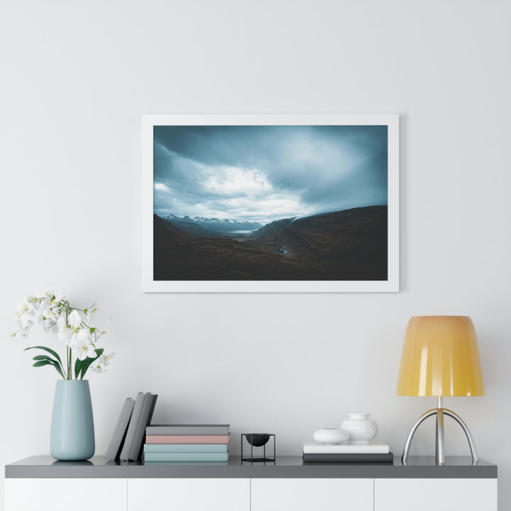 Icelandic Scene - Framed Print - Visiting This World