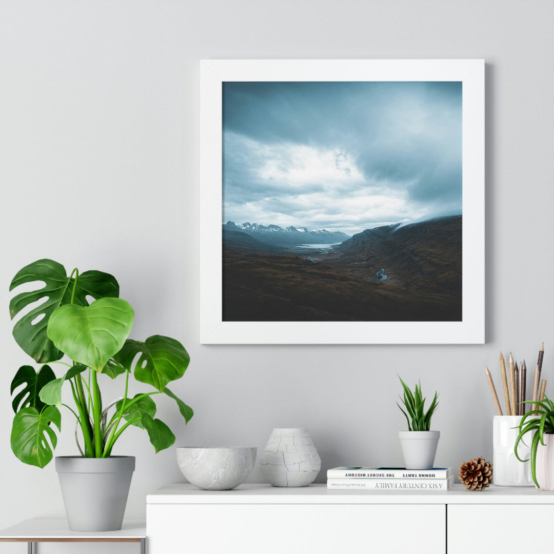 Icelandic Scene - Framed Print - Visiting This World