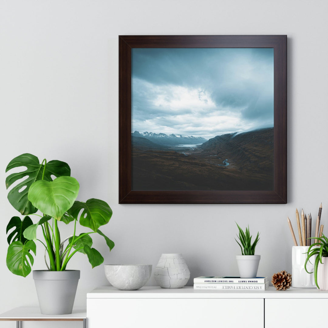 Icelandic Scene - Framed Print - Visiting This World