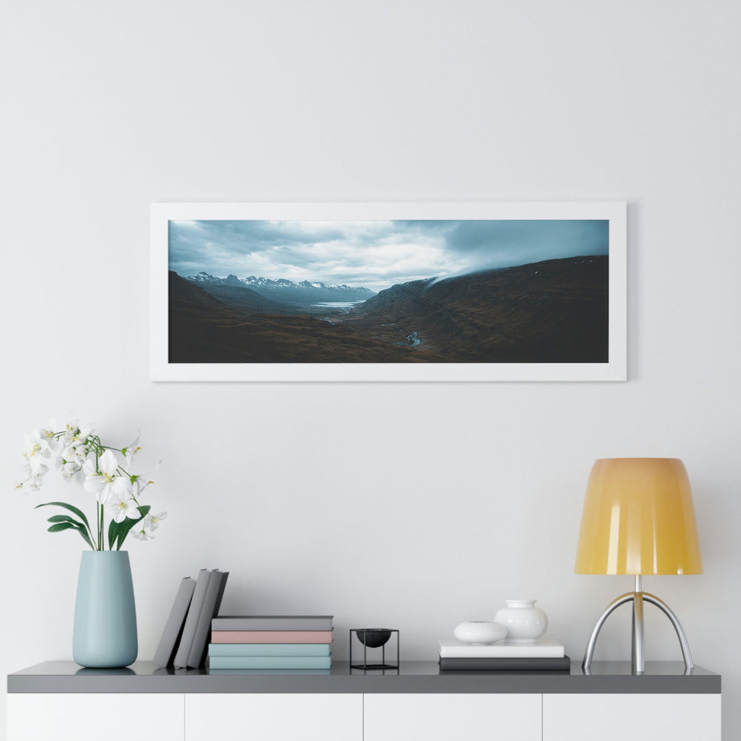 Icelandic Scene - Framed Print - Visiting This World