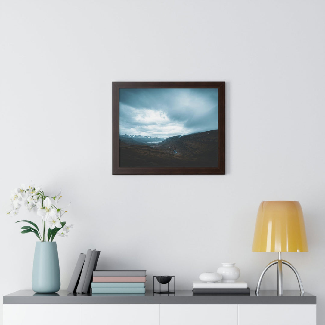 Icelandic Scene - Framed Print - Visiting This World