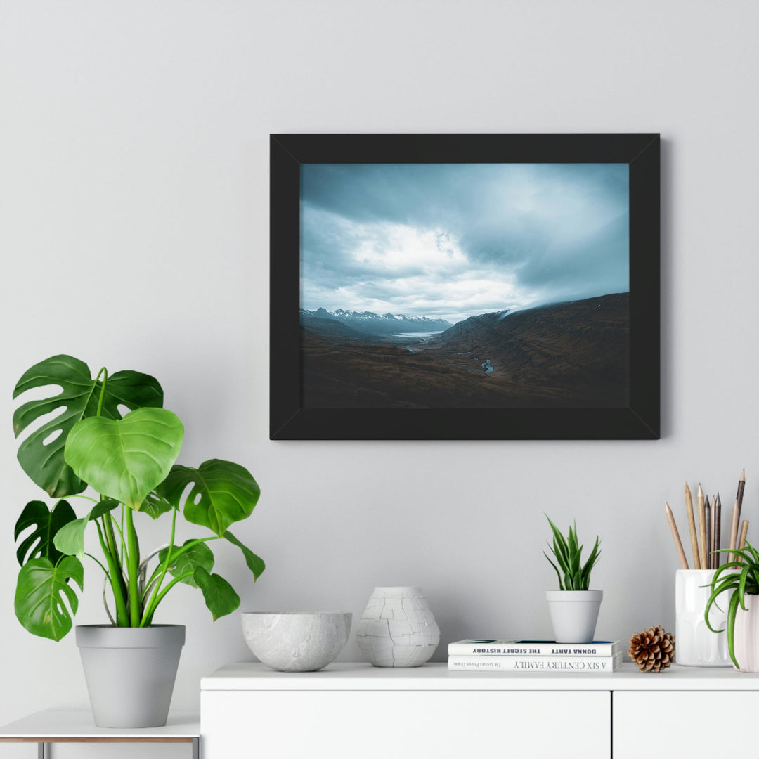 Icelandic Scene - Framed Print - Visiting This World